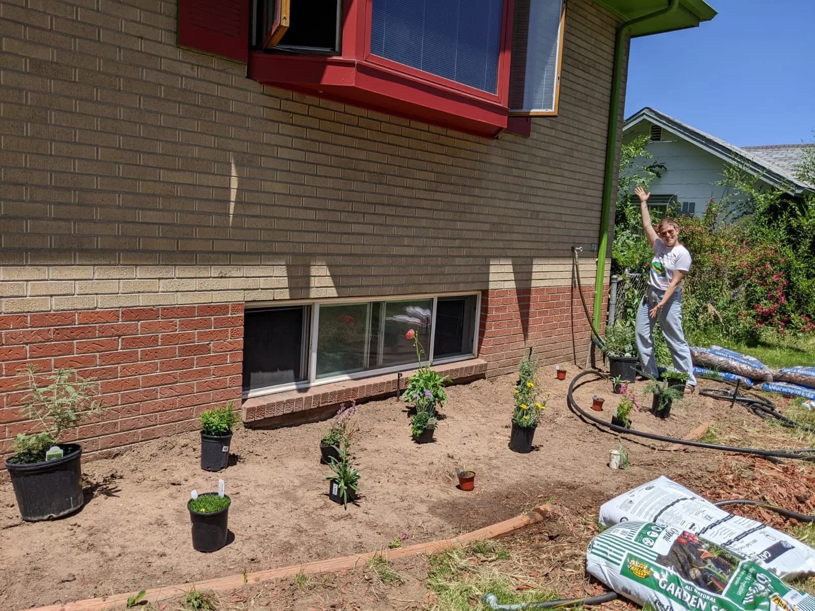 Potting preparation for planting